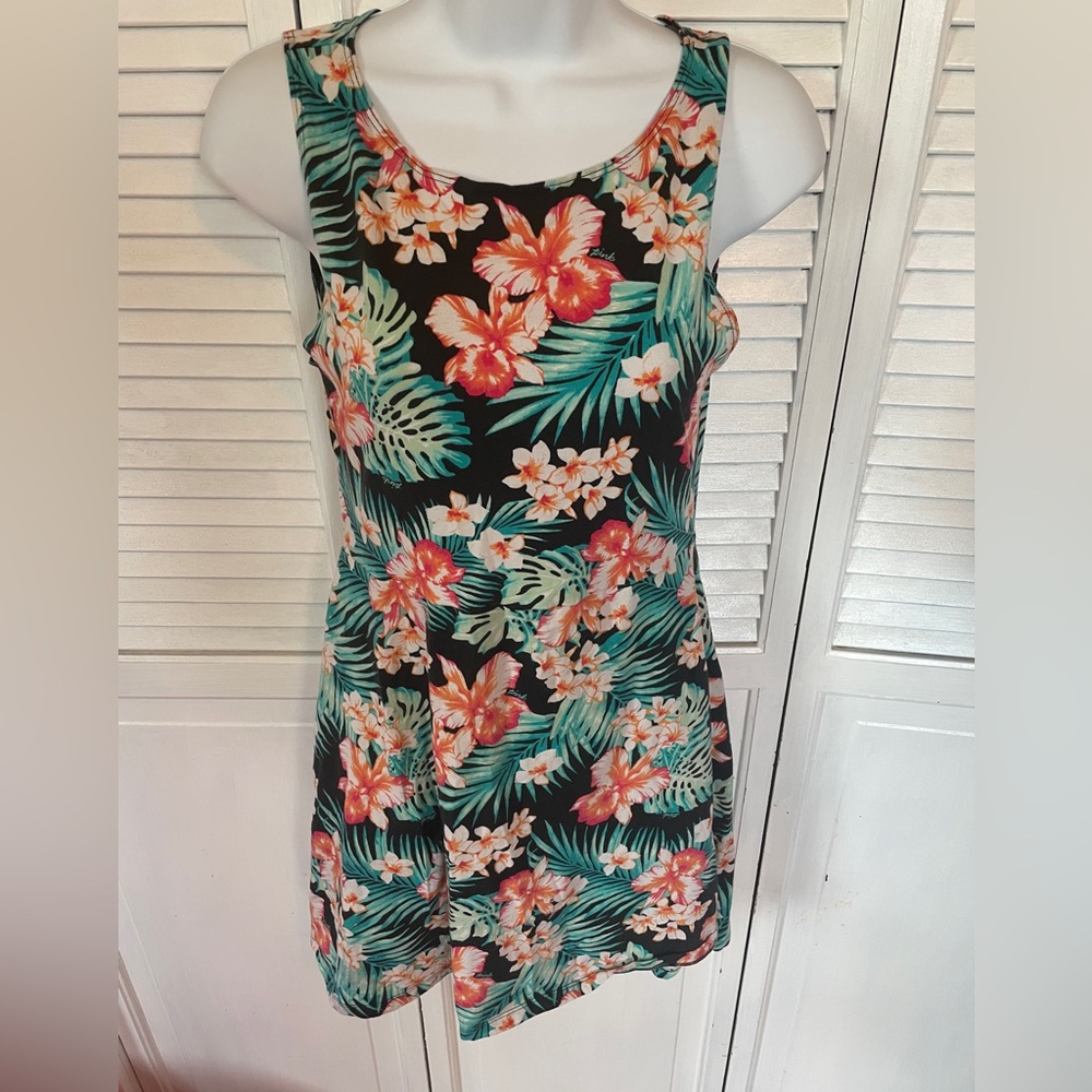 PINK VS Mini Dress Floral Tropical Medium
